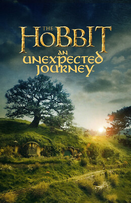 AA4905 The Hobbit An Unexpected Journey Film 2012 Shire Movie Poster 11x17