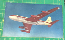 Vintage 1950s Lithograph Boeing 367-80 N70700 Prototype of the 707 12.5" by 7.5"