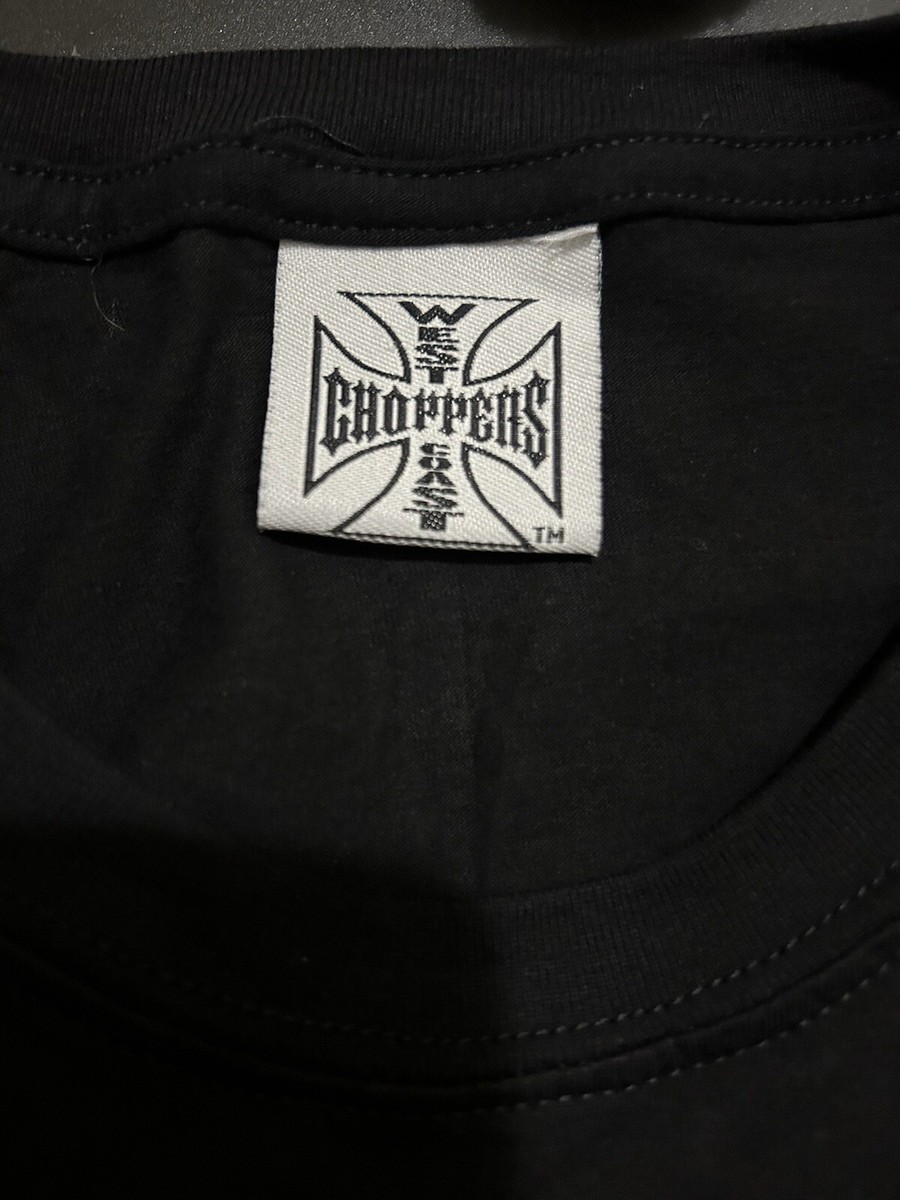 west coast choppers For Life LS tシャツ Vintage West Coast Choppers For Life Long Sleeve T-Shirt – Justin Reed