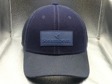 Steamboat Mesh Snapback Trucker Hat Cap OSFM Already Design Dark Blue Red Black