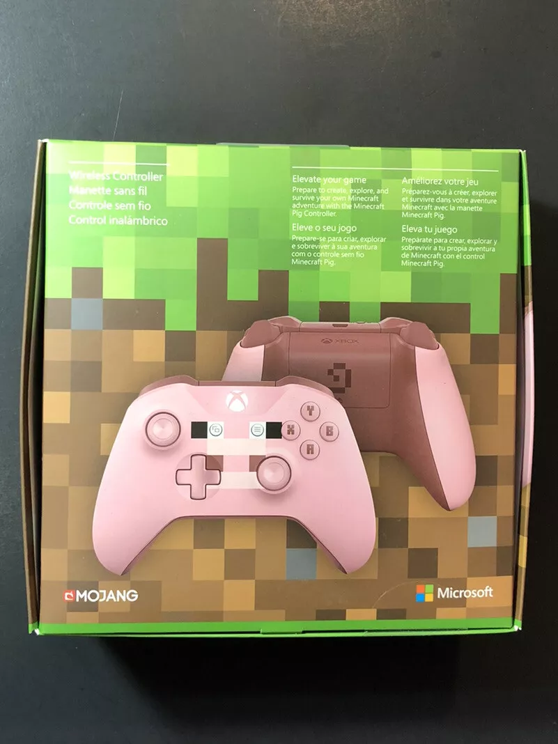 Microsoft XBOX ONE Wireless Controller [ Minecraft PIG Special Edition ]  NEW