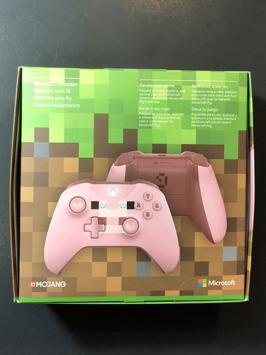Microsoft Xbox One Wireless Controller Minecraft Pig Special Edition New Ebay Microsoft Xbox One Wireless Controller Minecraft Pig Special Edition New Ebay