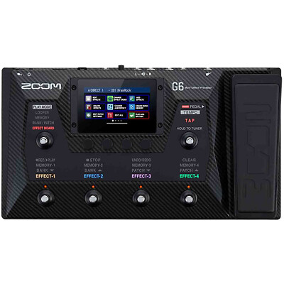 Zoom G6 Multi Effects Processor