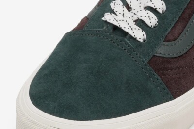 VANS OLD SKOOL PIG SUEDE MEN'S SHOES VN0A2Z42PRM BROWN GREEN | eBay