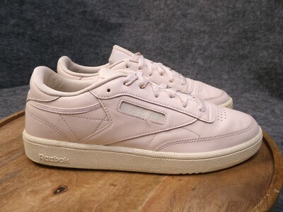 Reebok Women's Club C 85 Pale Pink/Chalk Lifestyle Sneakers Shoes Size 11 DV7244