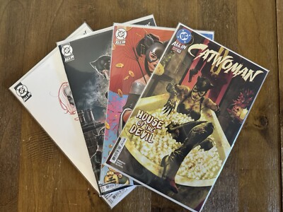 CATWOMAN #71 NM SET OF 4 NAKAYAMA, FRANK CHO, BERMEJO, VARIANTS FIUMARA 2024