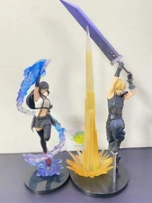 Final Fantasy VII FF7 Rebirth Kuji Tifa & Cloud Figure set A &End SQUARE ENIX