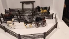Vintage Marx Bar M Ranch Fencing