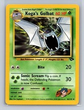 Koga's Golbat 46/132 Uncommon Gym Challenge Pokemon Unlimited Lightly Played on eBay