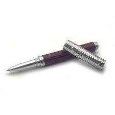Montegrappa Rollerball Pen Espressione Duetto Brown and Silver