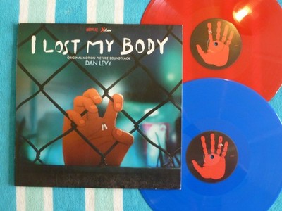 DAN LEVY I Lost My Body Soundtrack/Score 45rpm 2LP RED/BLUE VINYL Lakeshore 2019
