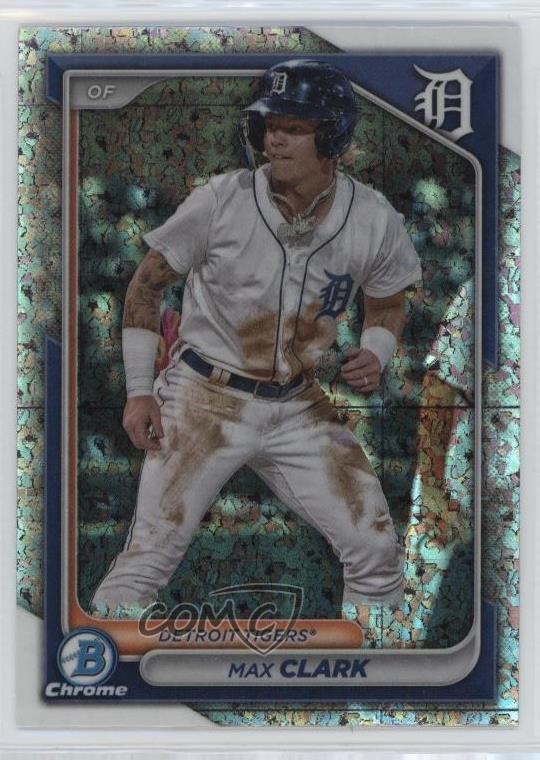 2024 Bowman Chrome Prospects Mini-Diamond Refractor Max Clark #BCP-74 0wq