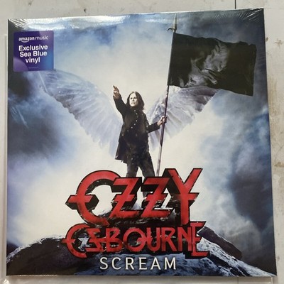 OZZY OSBOURNE SCREAM 2 LP RECORD SET SEA BLUE VINYL  Sealed