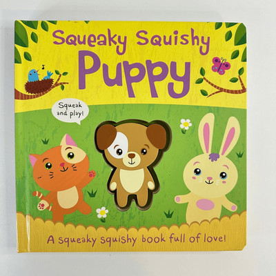 Squeaky Squishy Puppy book by Georgina Wren (Board Book)