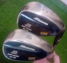 Mizuno MP Series RAW Black Ox 52⁰ GAP & 60⁰ LOB Wedges Reconditioned Heads VGC