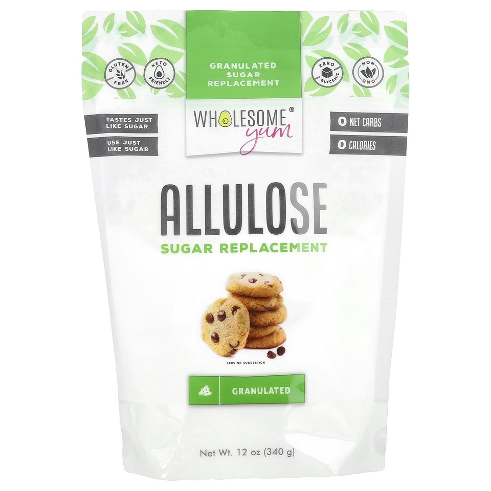 Allulose Sugar Replacement, Granulated, 12 oz (340 g)