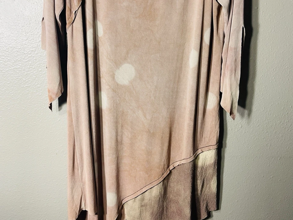 Staley Gretzinger Boho Vibe Ecléctico Tie Dye Patchwork Suave Vino Colores EE. UU. (c1) Foto 4 de 4