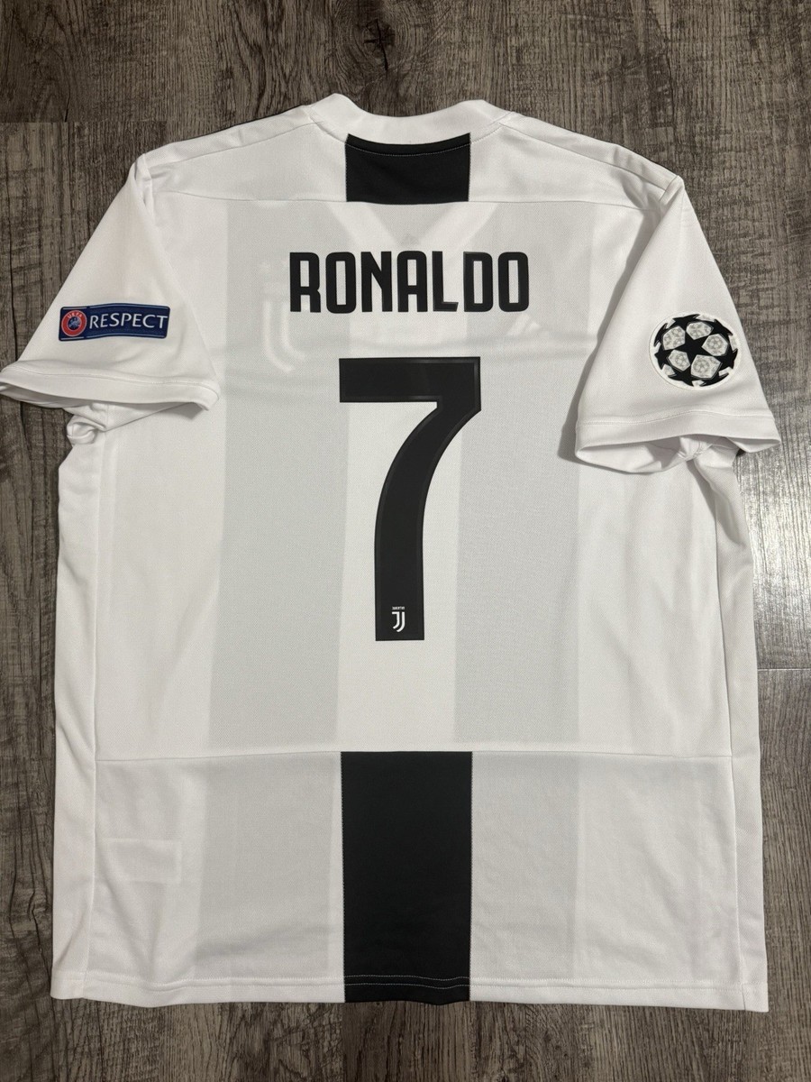 Cristiano Ronaldo Juventus Adidas 18/19 Jersey Men's Size XL