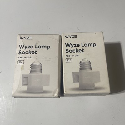 Wyze Lamp Socket Power Adapter for Wyze Cam v3  2 Pack *New