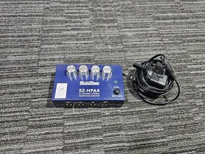L205 SubZero SZ-HPA4 4-Kanal Stereo Kopfhörerverstärker und Netzteil