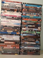 DVD Lot  Action Drama Thriller Over 65 Titles All Listed