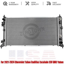 Radiator 85575817 for 21-24 Chevrolet Tahoe Cadillac Escalade ESV GMC Yukon XL
