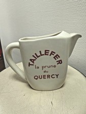 Pichet Publicitaire Bistrot TAILLEFER Prune Du Quercy 1960 No Pastis
