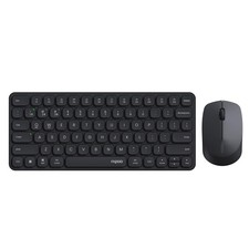 Rapoo 9010M Multi-Device Keyboard and Mouse Combo, 2.4GHz/Bluetooth 5.0/4.0 Wire