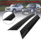 2x A Pilier Noir Windshield Poster Taille 51137272583/84 Pour Mini R55 R56 R57