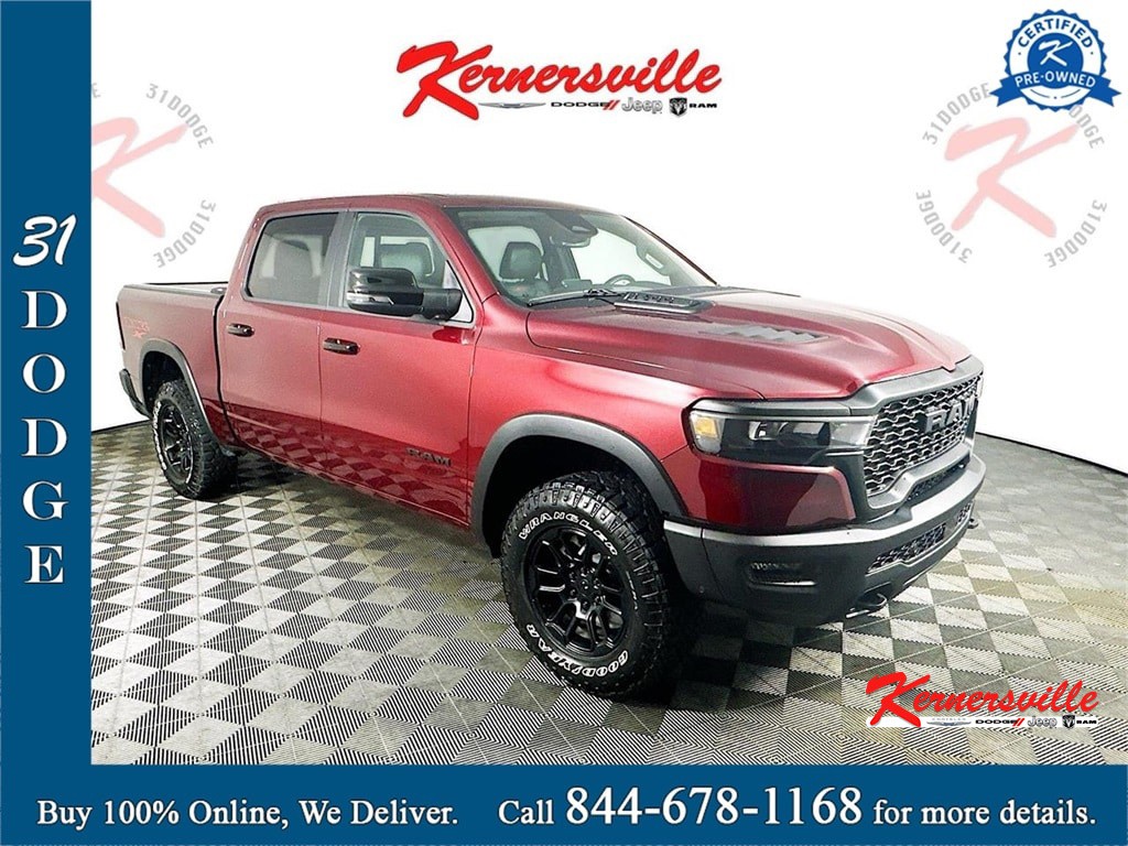 Image of 2025 Ram 1500 Rebel X 14in 4WD 4dr Pickup Truck Cooled Seats Heated Seats