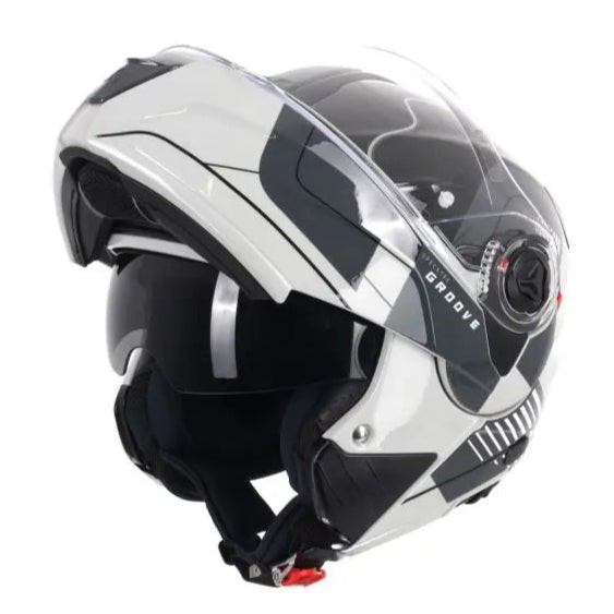Airoh Specktre Flip Up Moto Motorcycle Motorbike Helmet Groove
