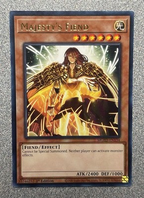 Majesty's Fiend MGED-EN134 Maximum Gold: El Dorado Rare 1st Edition NM