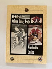 Vintage 1991 1992 Official NHL Merchandise Catalog 75th Anniversary CCM Jersey