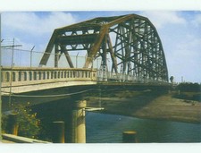 Unused Pre-1980 BRIDGE SCENE Brownsville Texas TX  HQ9390