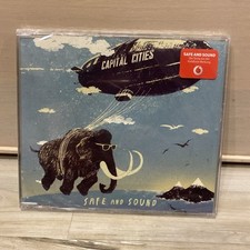 CAPITAL CITIES - SAFE AND SOUND CD SINGLE 2 TRACKS INTERNATIONAL POP NEW!