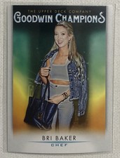 2021 Upper Deck Goodwin Champions Bri Baker Card #45 Chef MasterChef