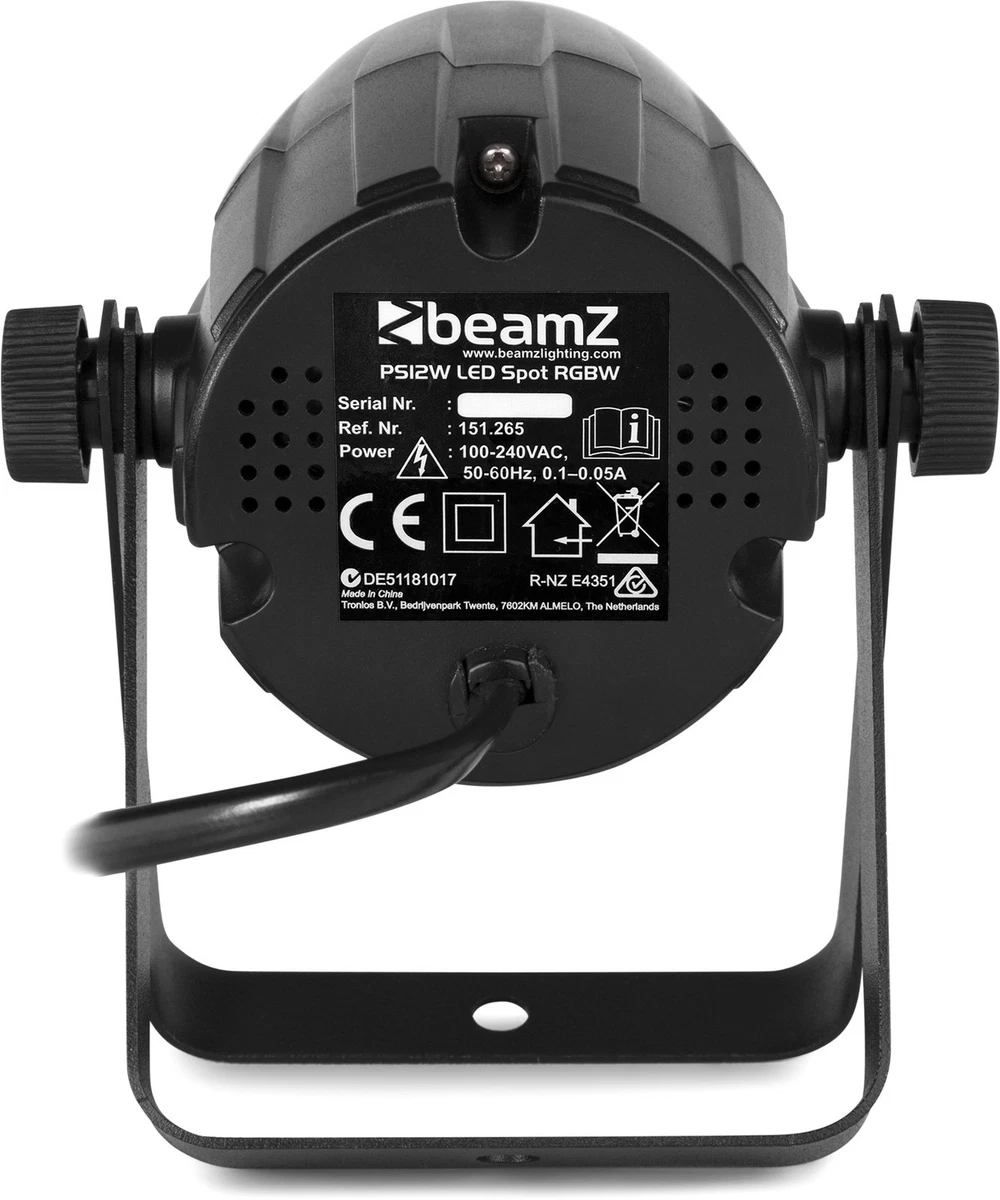 beamZ PS12W LED-Strahler 12W RGBW IR