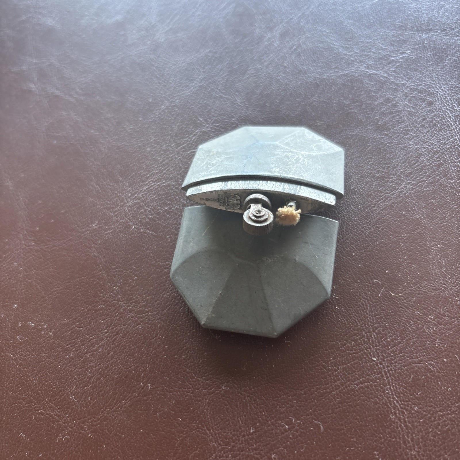In Pewter Case 1920&rsquo;s Very Rare Find Military