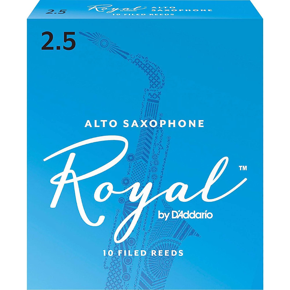 Прочность язычков альт-саксофона Rico Royal 2,5
