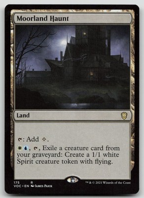 Moorland Haunt #175 (NM) Crimson Vow VOC Magic MTG