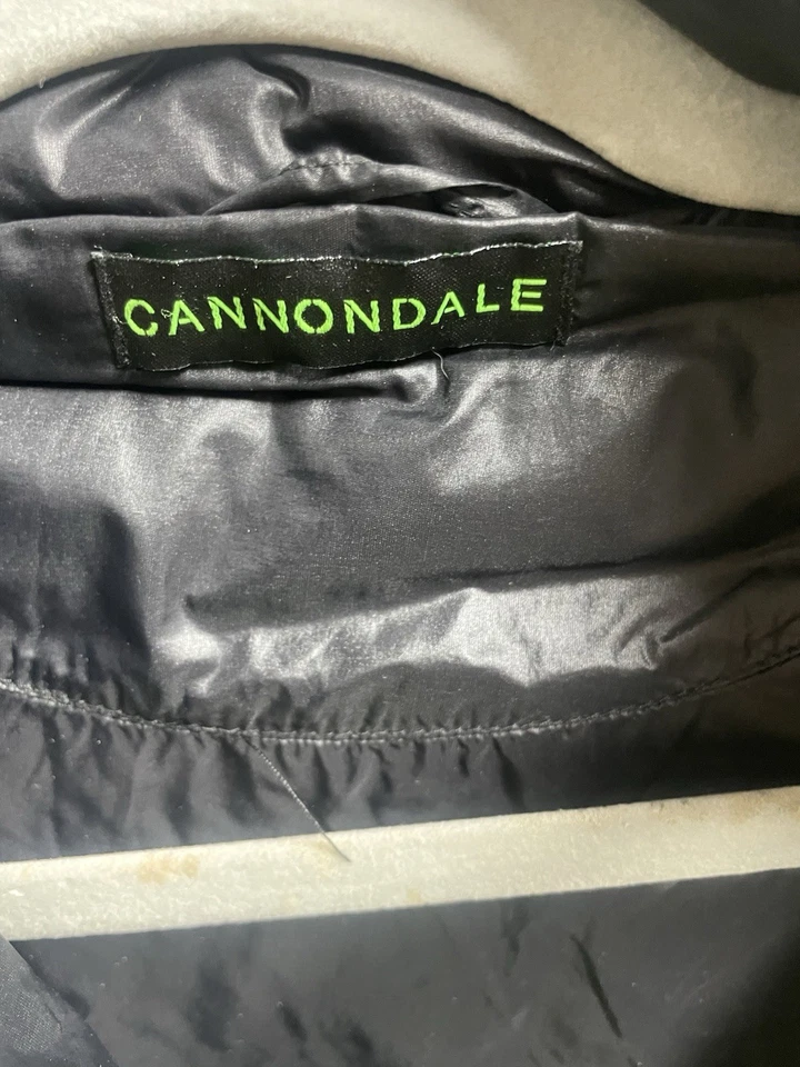 Jaqueta Cannondale Puffer Goose Down Equipamento para Clima Frio Azul Marinho/Branco/Cal Tamanho P - Imagem 3 de 4