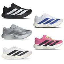adidas Adizero Evo SL Big Kids White Black Sz 4Y-7Y Fit Womens size Run Club