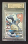 Pokemon Charizard GX Hidden Fates Full Art #SV49 BGS 10P