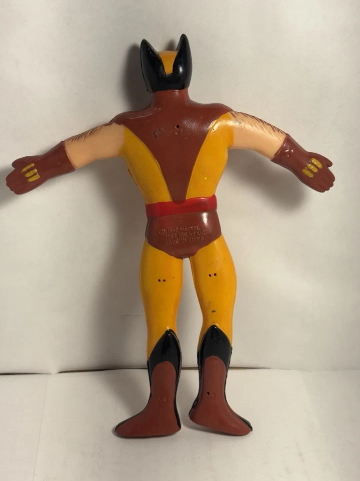VINTAGE 1989 WOLVERINE 6" BENDY por Just Toys - Imagem 2 de 2