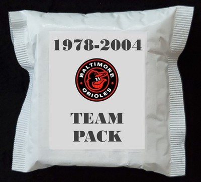 BALTIMORE ORIOLES TEAM PACK 1978-2004 Inserts Parallels Stars RC Prospects L K!