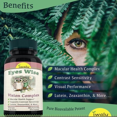 Eyes Wise | Best Vitamins for Eye Floaters | *FAST FREE SHIPPING* Same Day