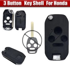 Car Key Fob Shell Cover For Honda Accord Civic Fit CR-V Element Pilot Odyssey
