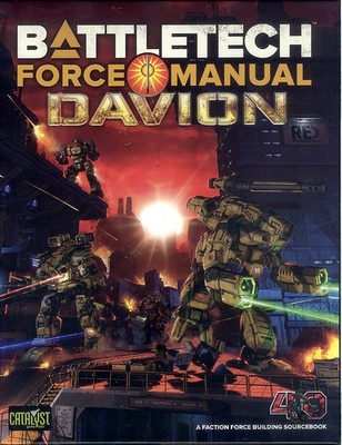 Battletech - Force Manual Davion, printed 2024/gedruckt 2024