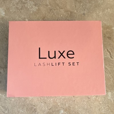 Luxe Cosmetics Lash Lift Set Pink with Perm, Fix, Nourish Lotions & Applicators