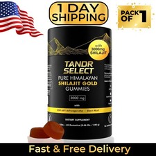 Natural Himalayan Shilajit GOLD Gummies, with Ashwagandha, Gokshura and Herb